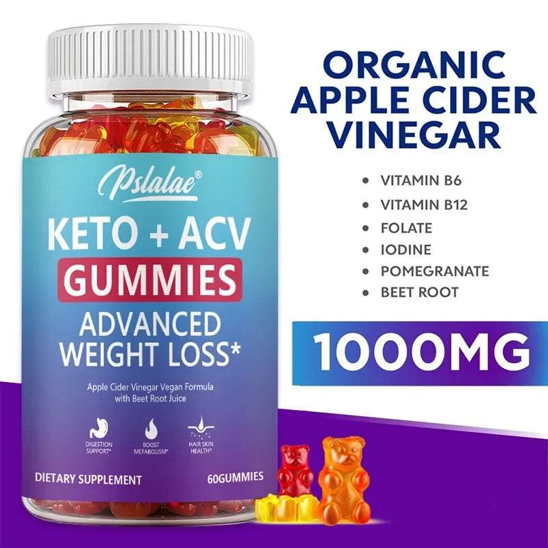 Keto + ACV Gummies – Weight Burner, Digestion, Metabolism, AntioxidantSupplement