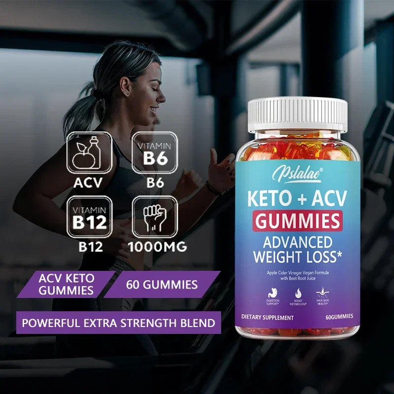 Keto + ACV Gummies – Weight Burner, Digestion, Metabolism, AntioxidantSupplement